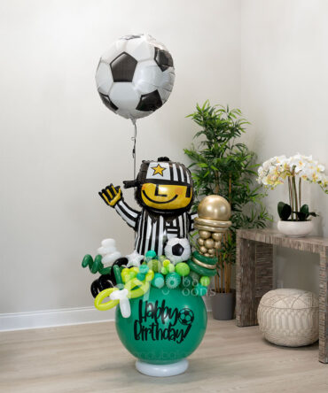 Soccer party themed