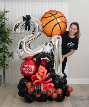 Basketball Balloons Party Decoration