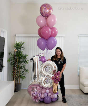 Balloon Bouquet 18 years old