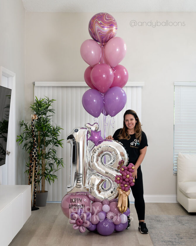 Balloon Bouquet 18 years old