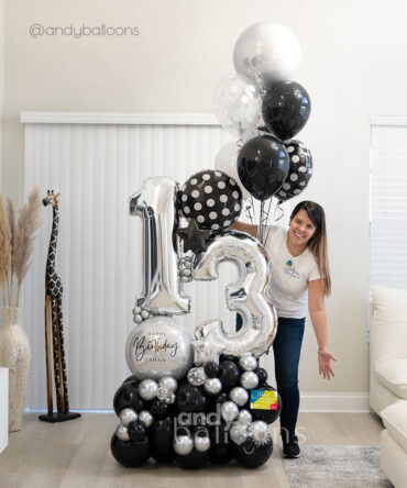 How many years balloon bouquet